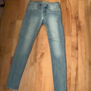 American Eagle super super stretch skinny jean